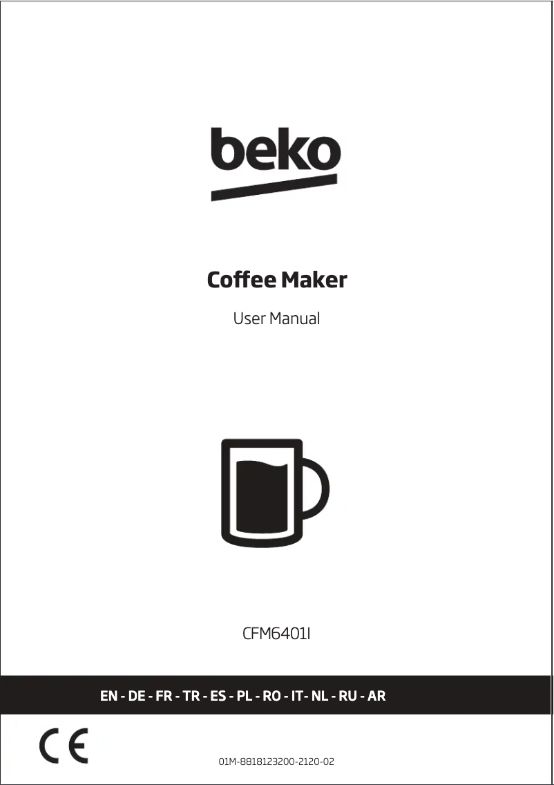 First page image of the manual for CFM6401I