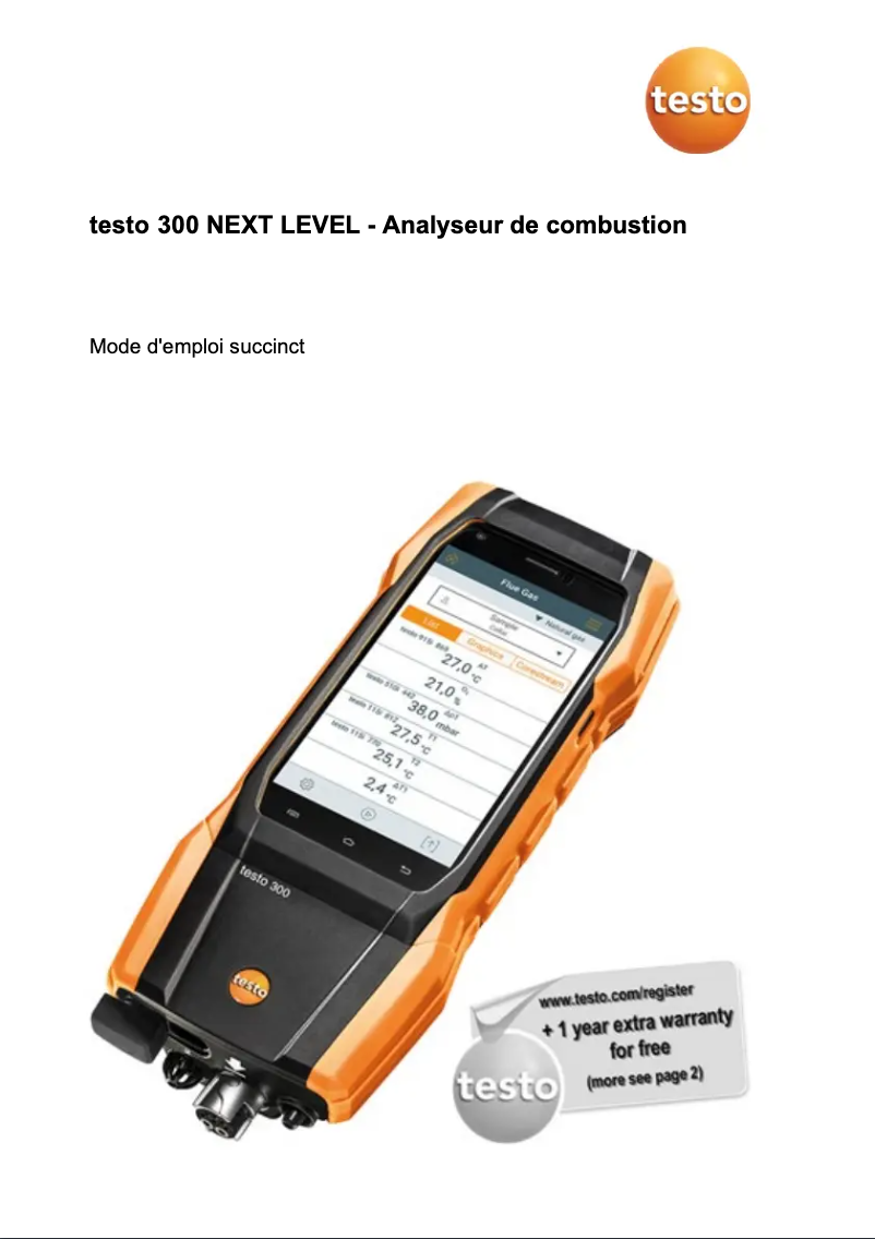 First page image of the manual for 300 NEXT LEVEL