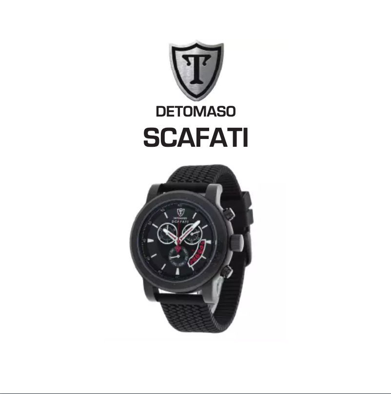 First page image of the manual for Scafati