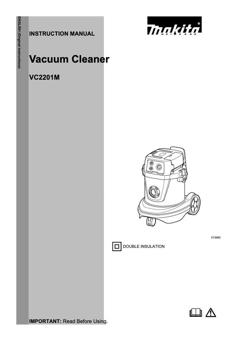 First page image of the manual for VC2201MX1
