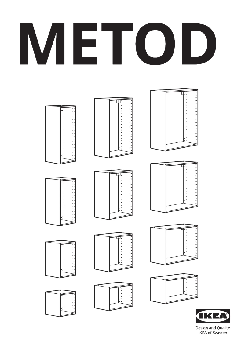 First page image of the manual for METOD 002.055.44