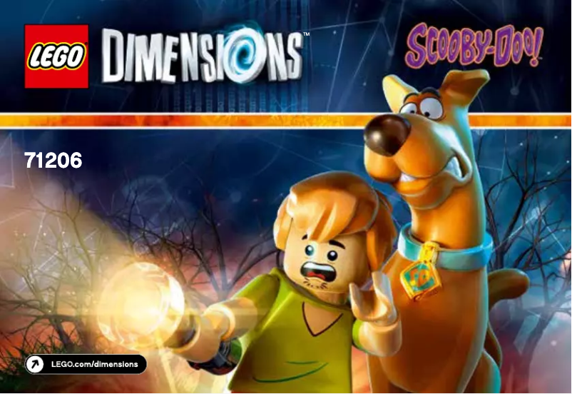 Image de la première page du manuel de l'appareil Scooby-Doo Team Pack