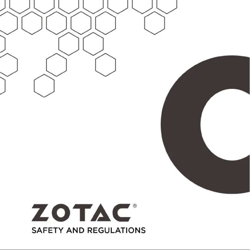 Page 1 of the manual User Manual Zotac ZBOX edge MI351