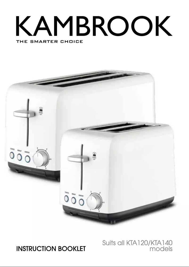 Page 1 of the manual User Manual Kambrook KTA120