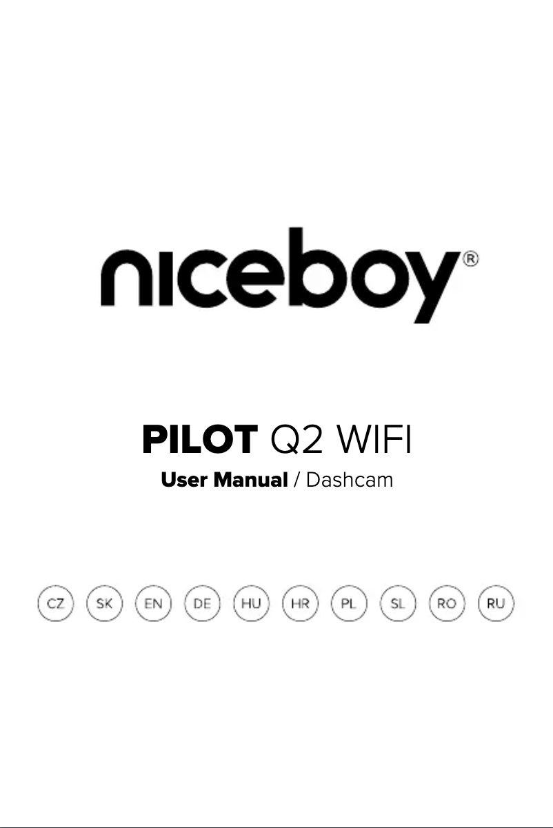 First page image of the manual for PILOT Q2 WiFi