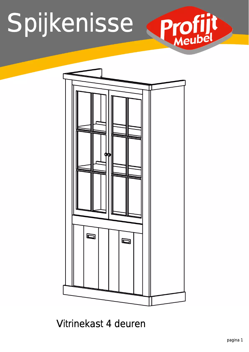 First page image of the manual for Spijkenisse