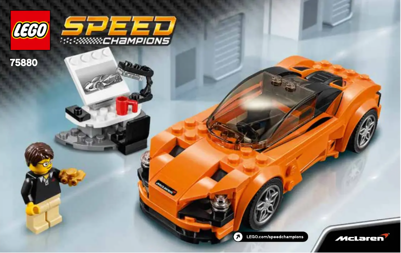 First page image of the manual for Speed Champions 75880