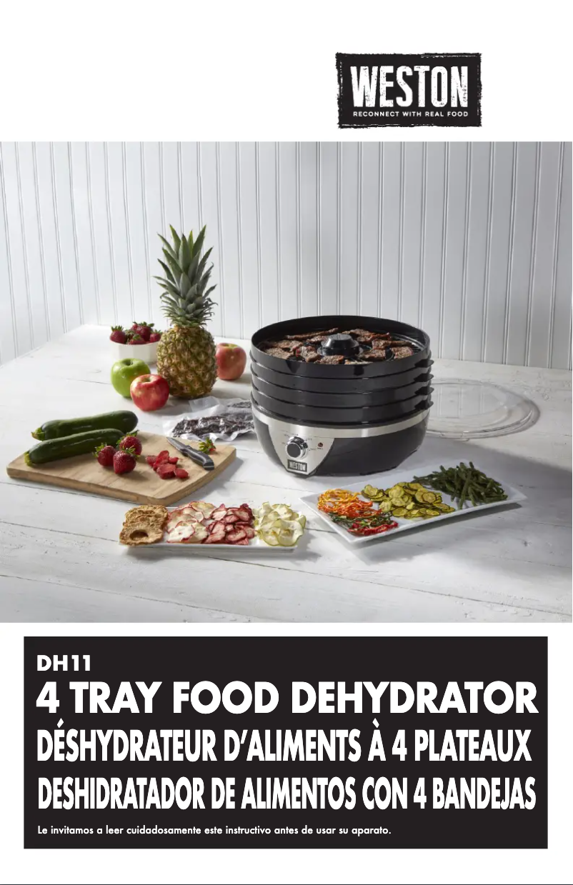 Page 1 of the manual User Manual Weston DH11