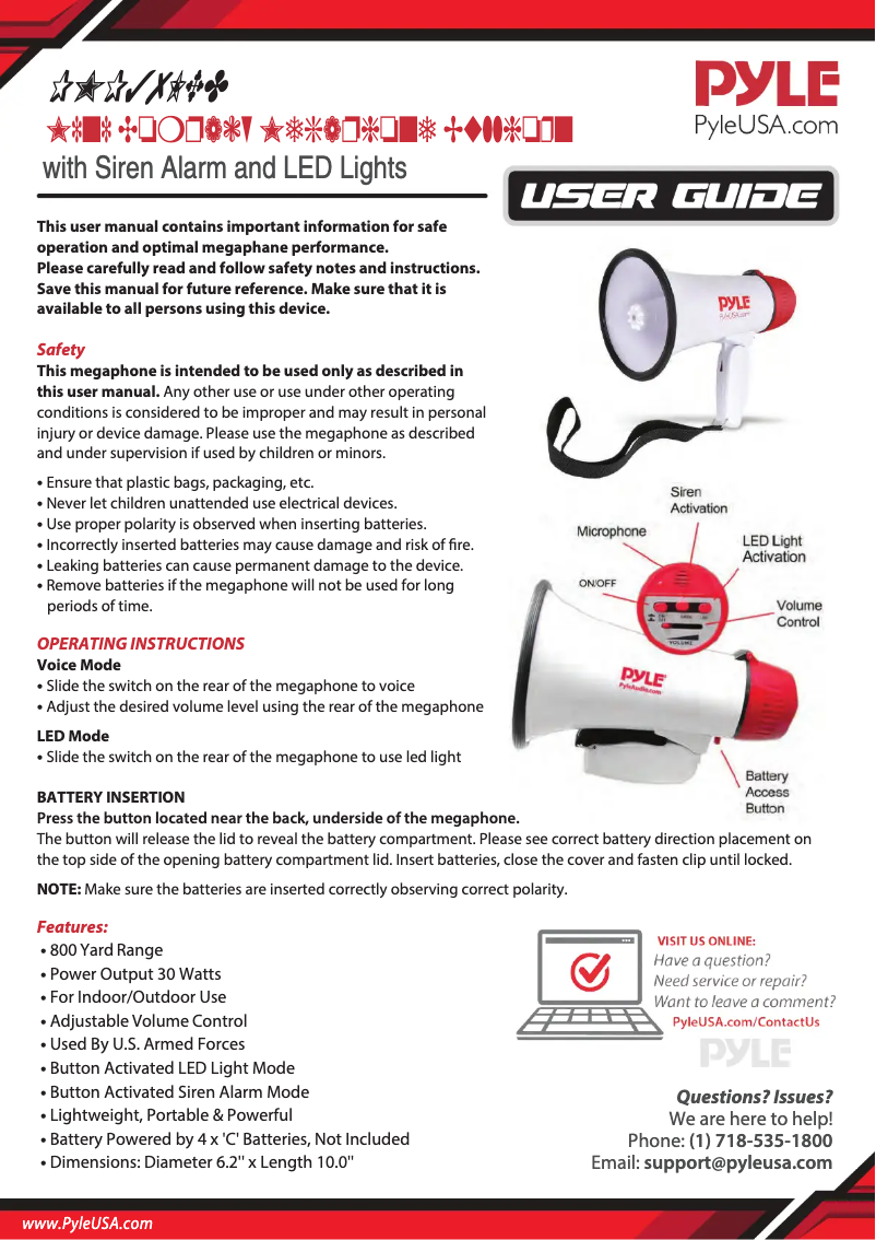 Image de la première page du manuel de l'appareil PMP37LED