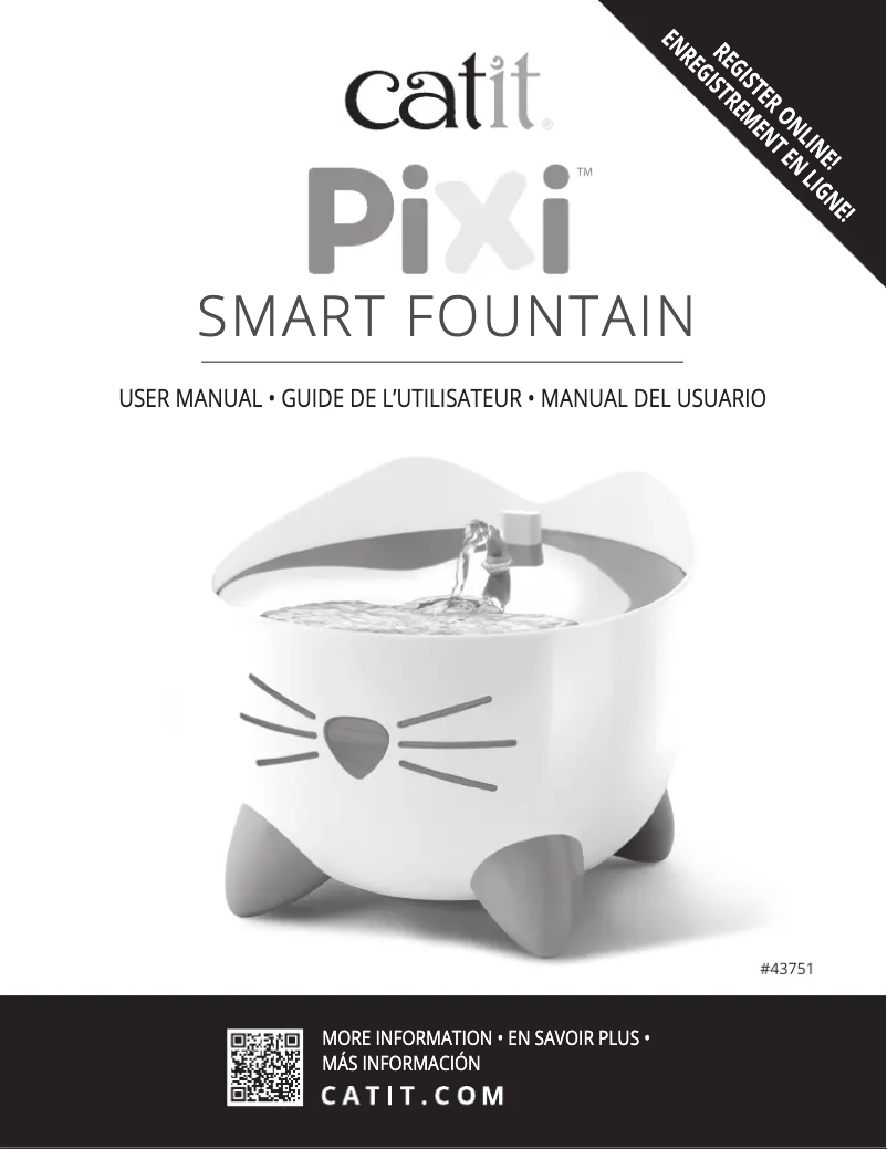 First page image of the manual for PIXI 43751