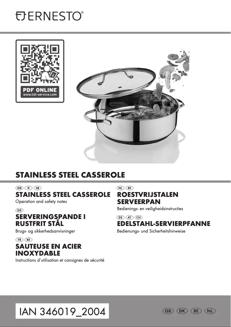 Image de la première page du manuel de l'appareil HG00021