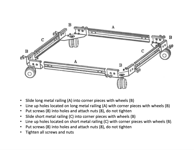 First page image of the manual for 1108C