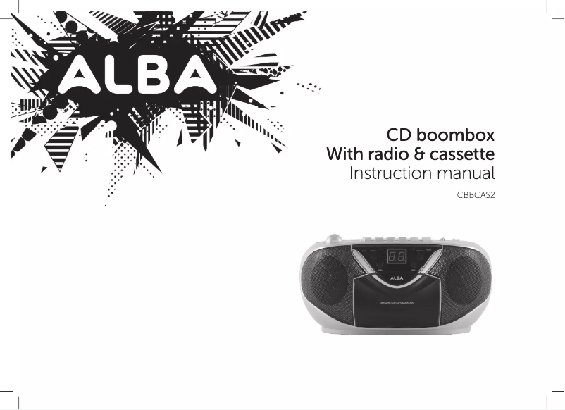 Image de la première page du manuel de l'appareil CBBCAS3