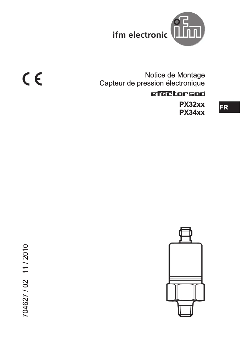 First page image of the manual for PX3254