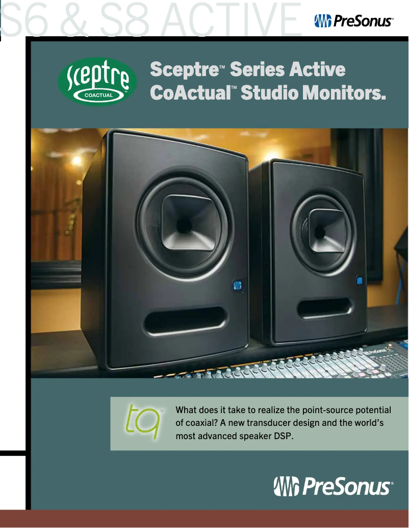 First page image of the manual for Sceptre S6