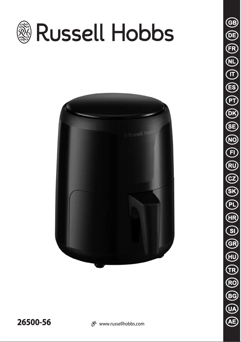 Page 1 de la notice Manuel utilisateur Russell Hobbs Satisfry 26500-56