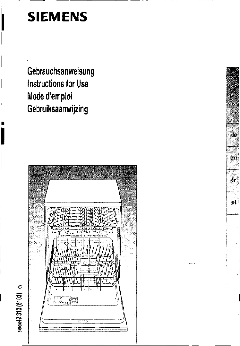 First page image of the manual for SE34A561