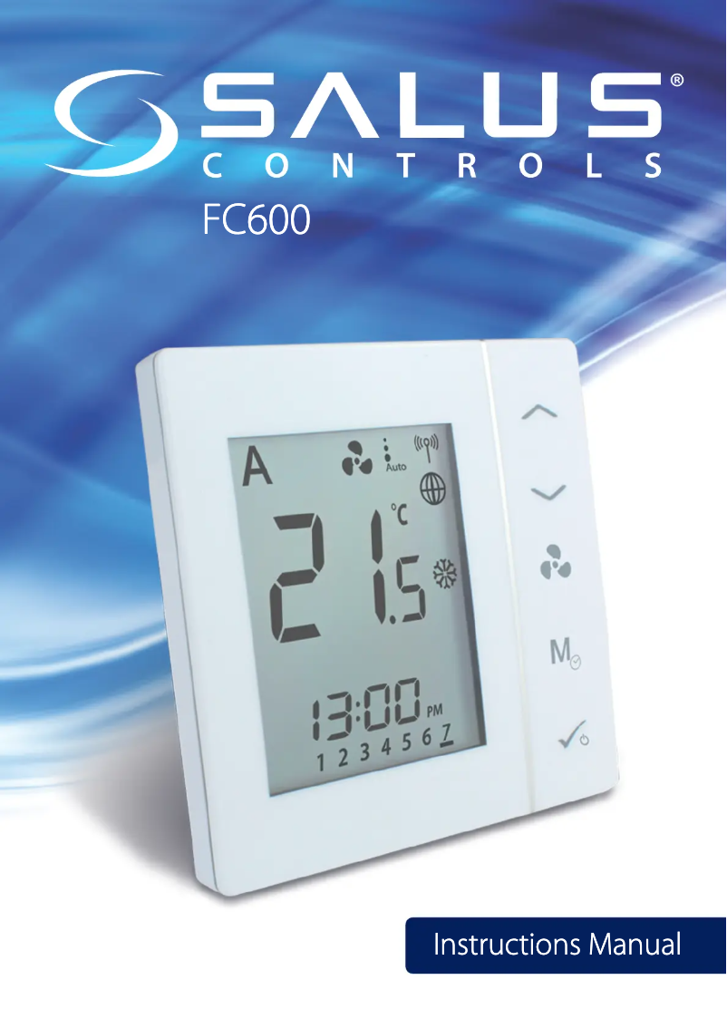 First page image of the manual for FC600