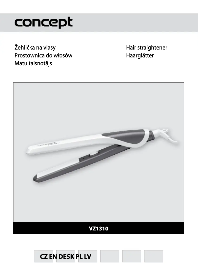 First page image of the manual for VZ-1310