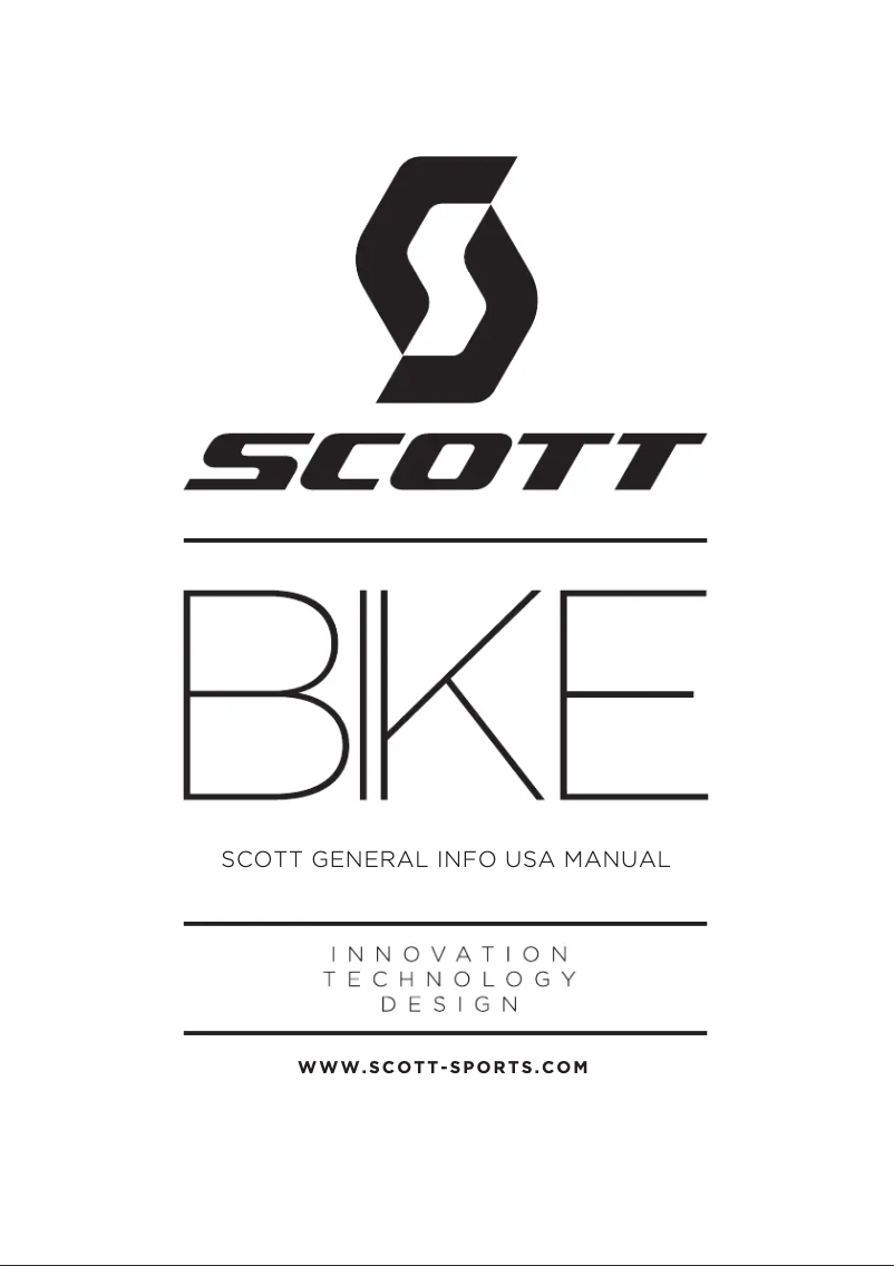 Page 1 of the manual User Manual Scott Strike eRIDE 920 EVO
