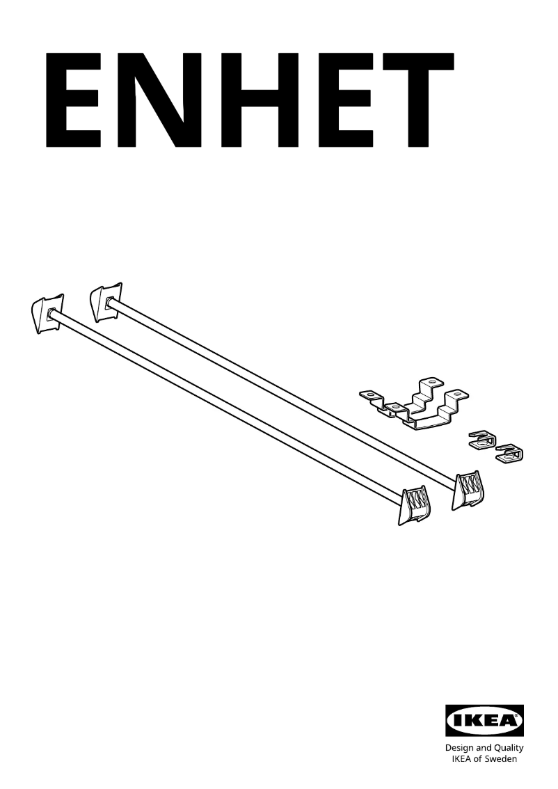 Page 1 of the manual User Manual Ikea ENHET 504.824.21