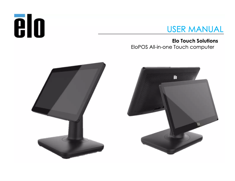 Image de la première page du manuel de l'appareil E262258