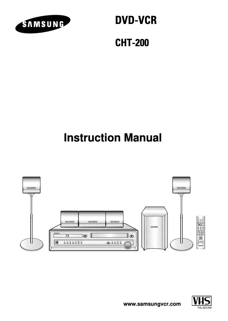 Page 1 of the manual User Manual Samsung CHT-200