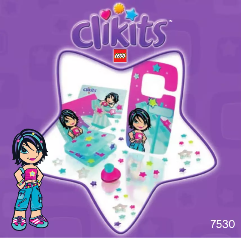 Page 1 of the manual User Manual Lego Clikits 7530