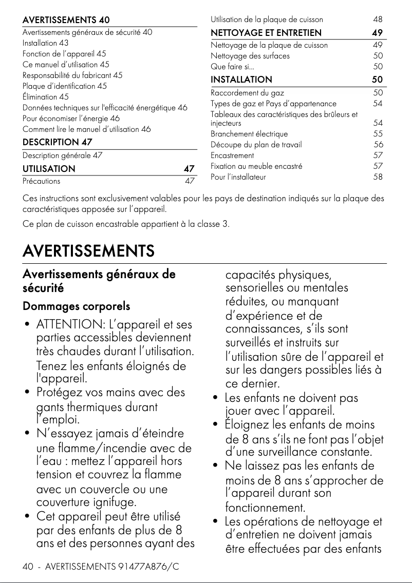 Page 1 of the manual User Manual Smeg SR775PO