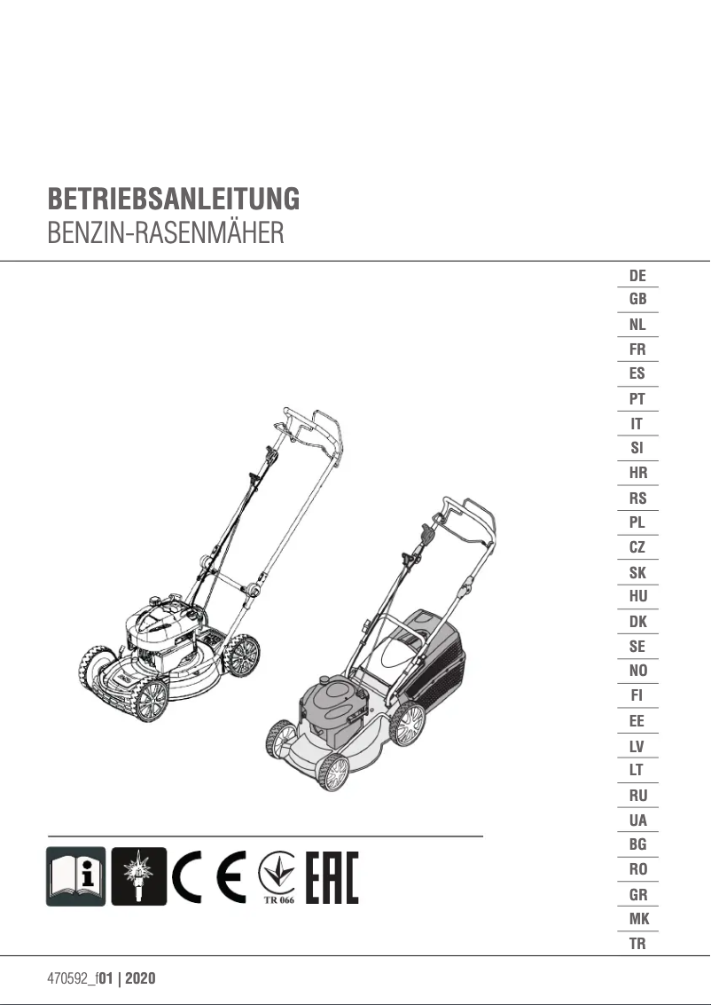 First page image of the manual for Solo 4731 SPI-A