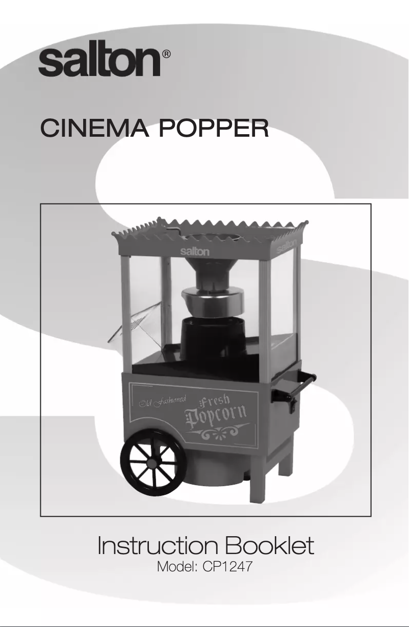 First page image of the manual for CP1247