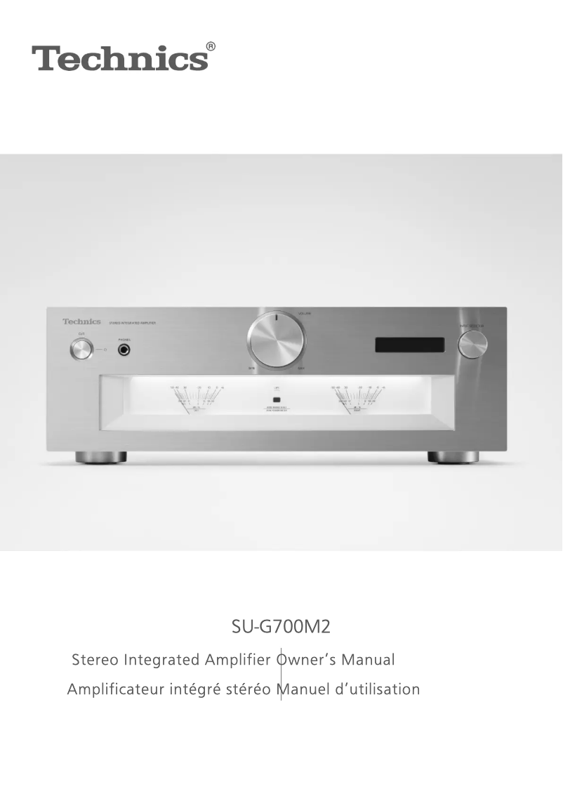 First page image of the manual for SU-G700M2