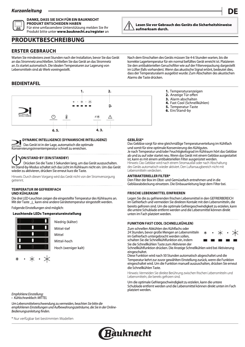 First page image of the manual for BKGIS 20F22