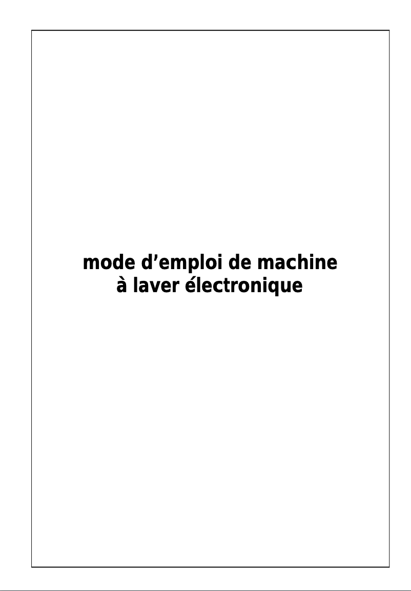 First page image of the manual for LF1001P