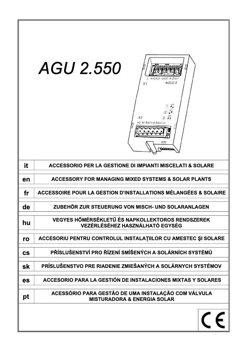First page image of the manual for 90F