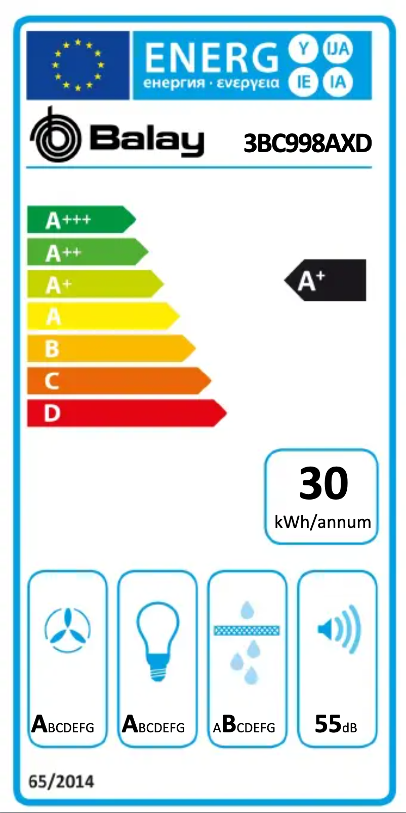 First page image of the manual for 3BC998AXD