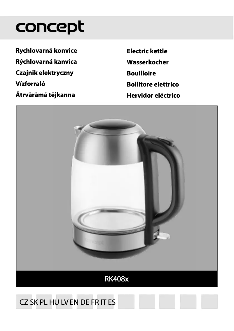 First page image of the manual for RK4082