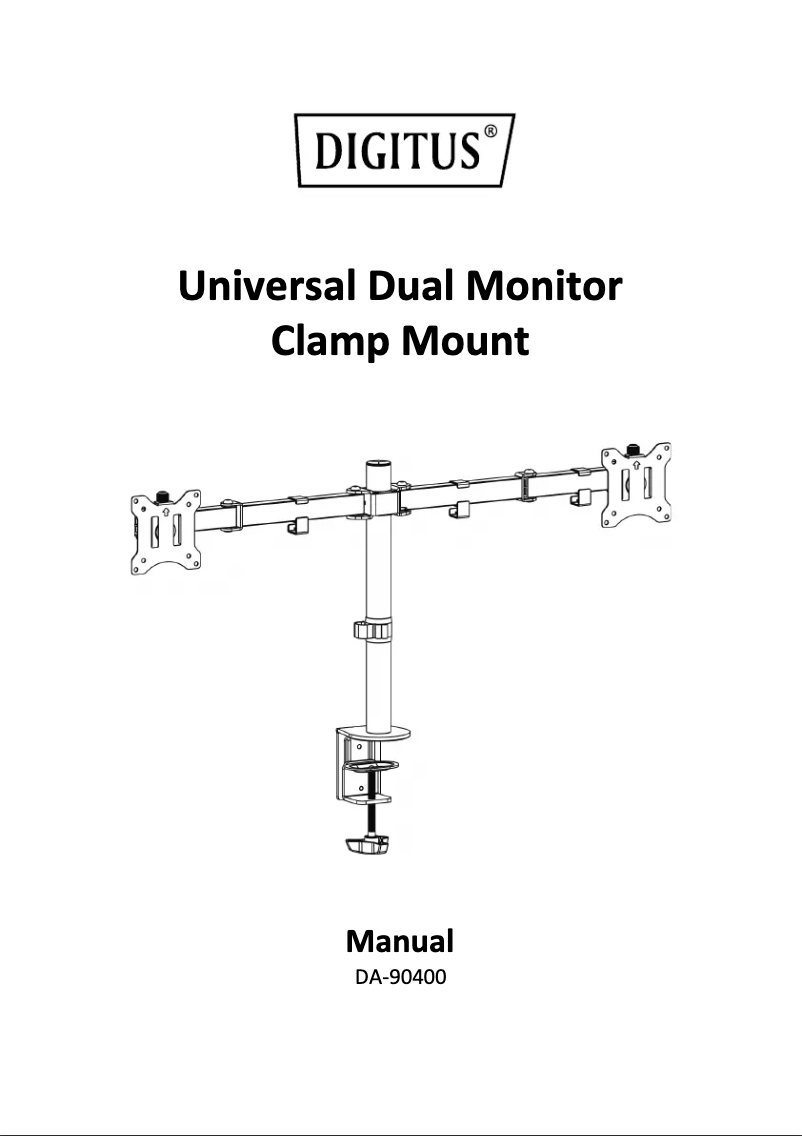 Page 1 of the manual User Manual Digitus DA-90400