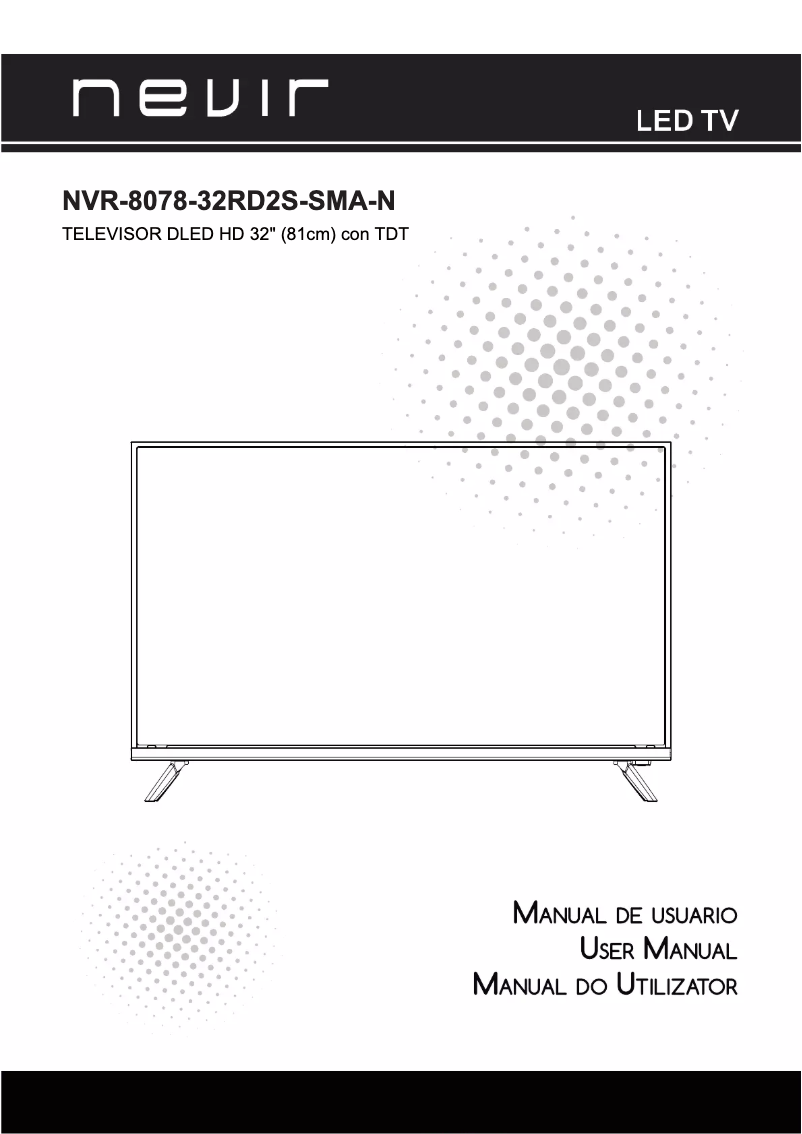 First page image of the manual for NVR-8078-32RD2S-SMA-N