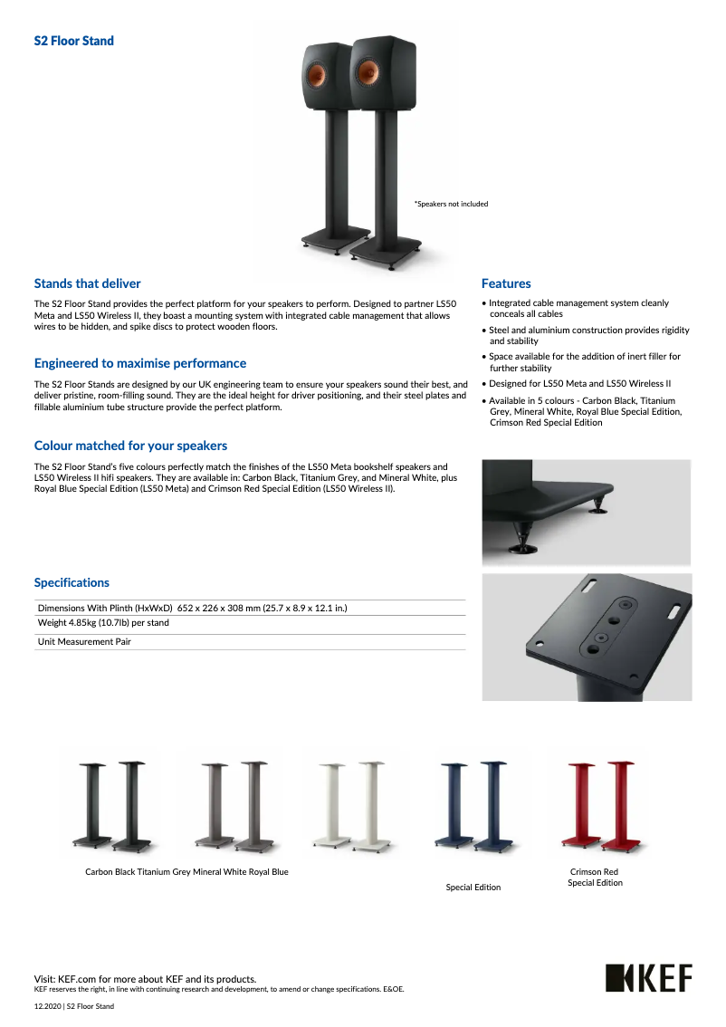 Image de la première page du manuel de l'appareil S2