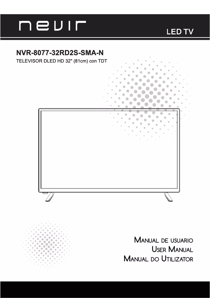 First page image of the manual for NVR-8077-32RD2S-SMA-N