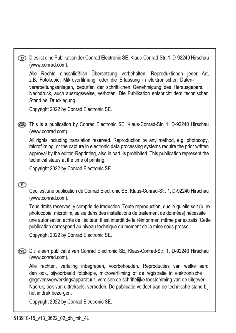 Page 1 of the manual User Manual Voltcraft PPS-11360