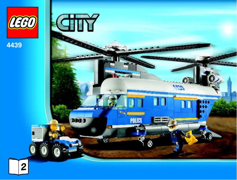 Page 1 of the manual User Manual Lego City 4439