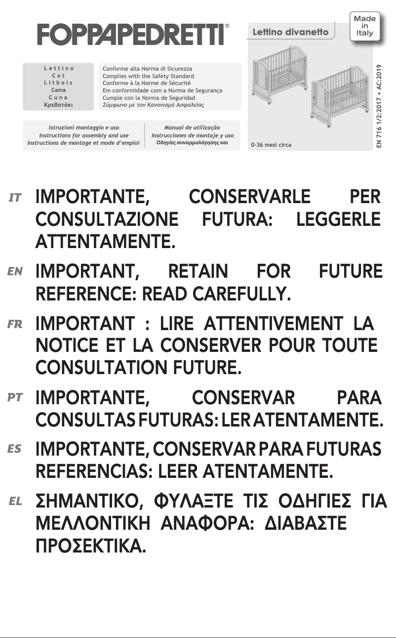 First page image of the manual for Bunny&Co