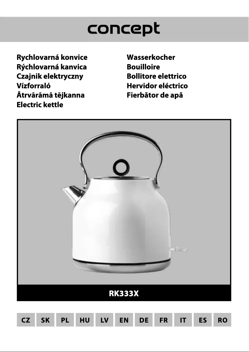 First page image of the manual for RK3334