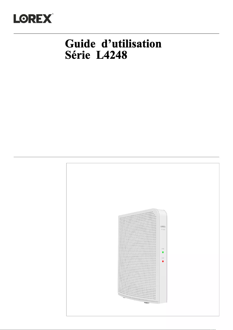 First page image of the manual for L4248D-4AA4N-E