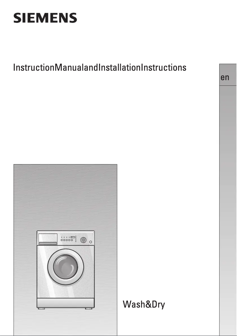 First page image of the manual for WDi 1442 EU
