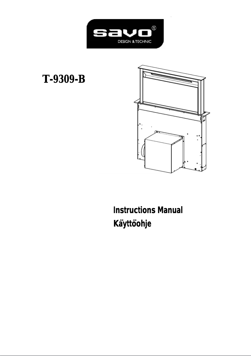First page image of the manual for T-9309-B