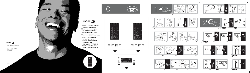 First page image of the manual for FFJ8865N