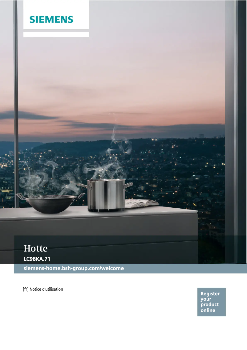 First page image of the manual for LC98KA271